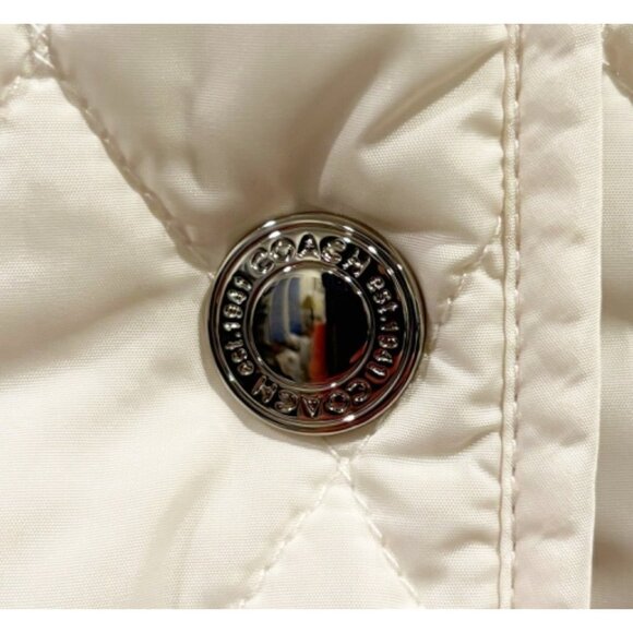 Coach Logo Quilted Vest Size XS - Picture 6 of 10